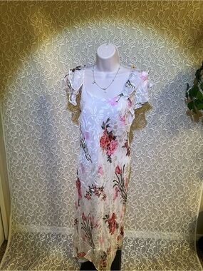 Vintage silk beaded dress